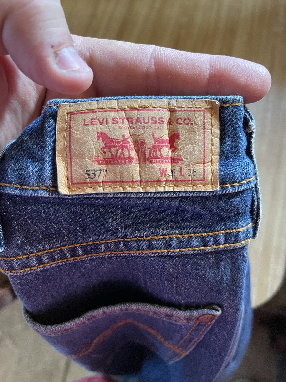 levis 537 western bootcut Jeans 36/36