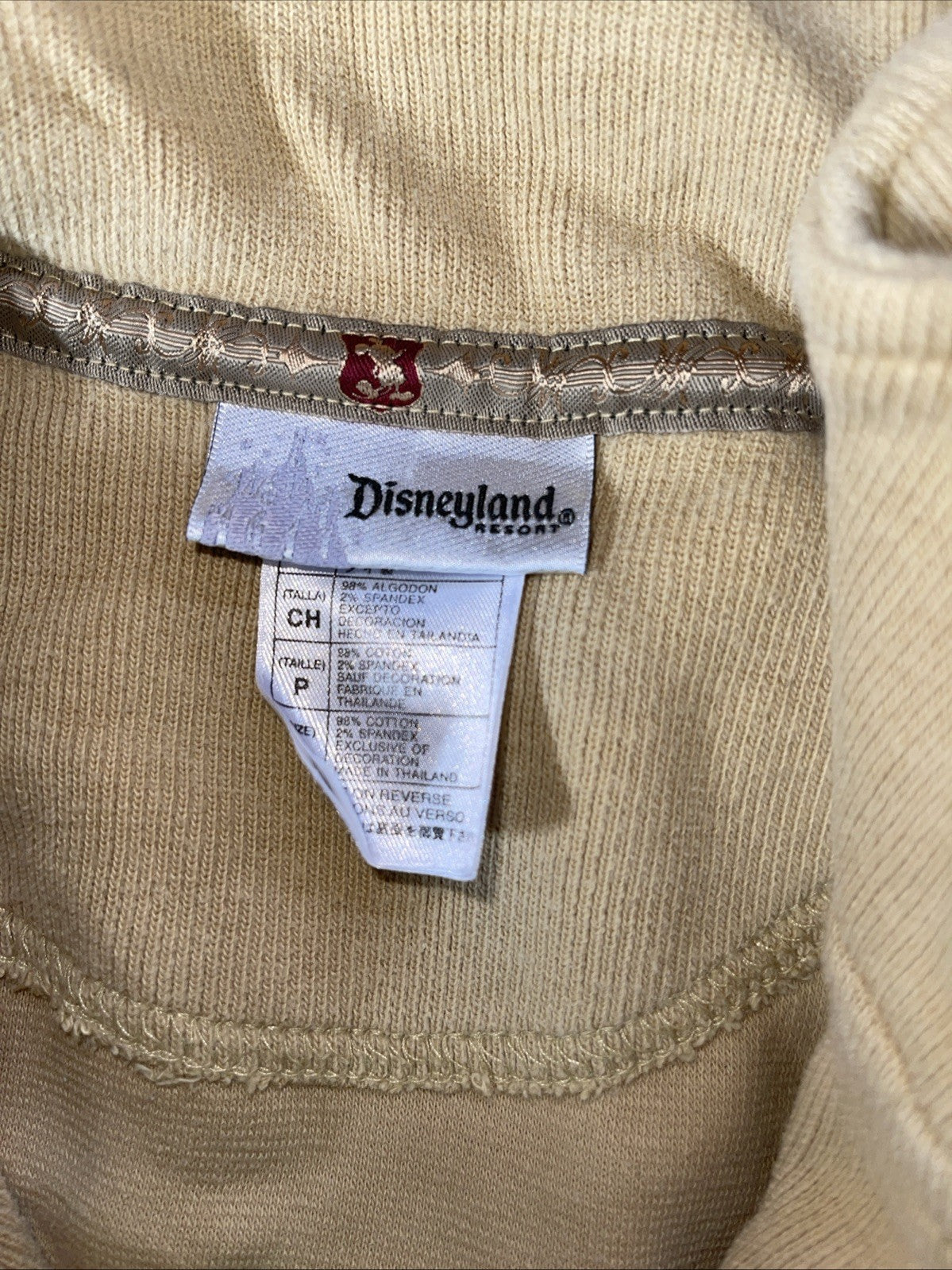 Disneyland Full Zip Small 