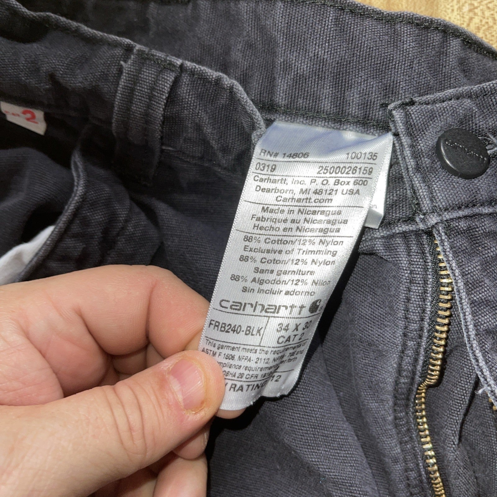 Carhartt FR Cargo Pants 34/30