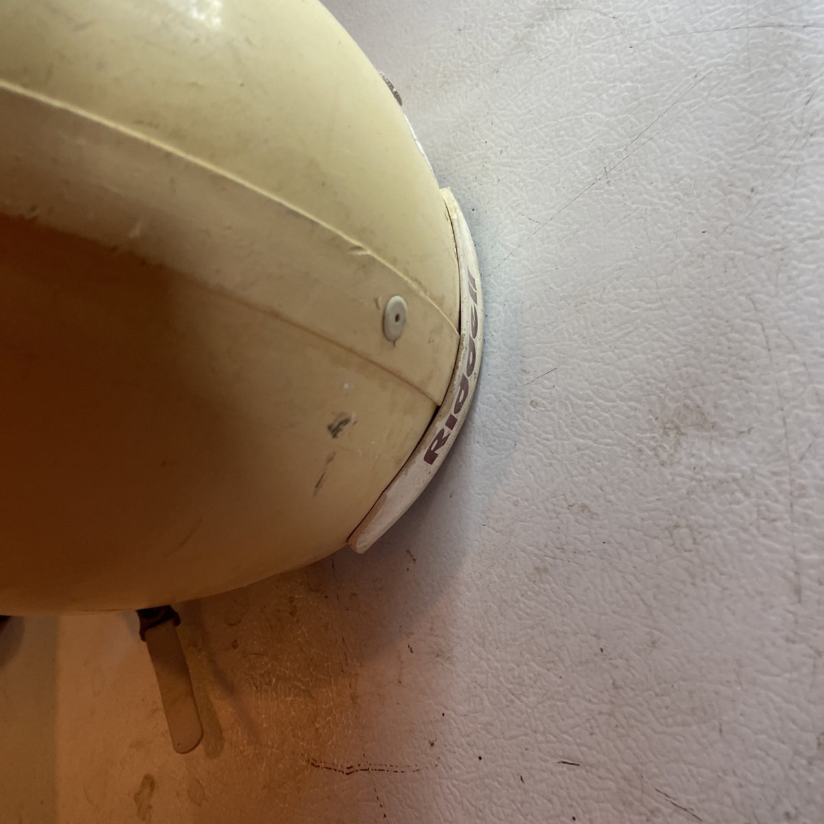 Vintage Game Used Riddell Football Helmet 