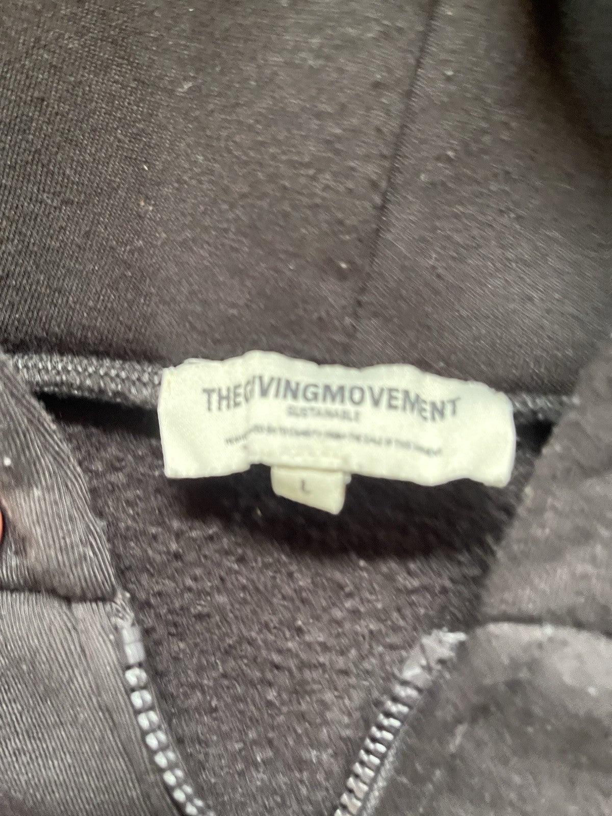 Essentials The Giving Movement Hoodie Large  Full Zip