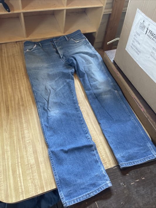 wrangler 13mwz jeans 36x34