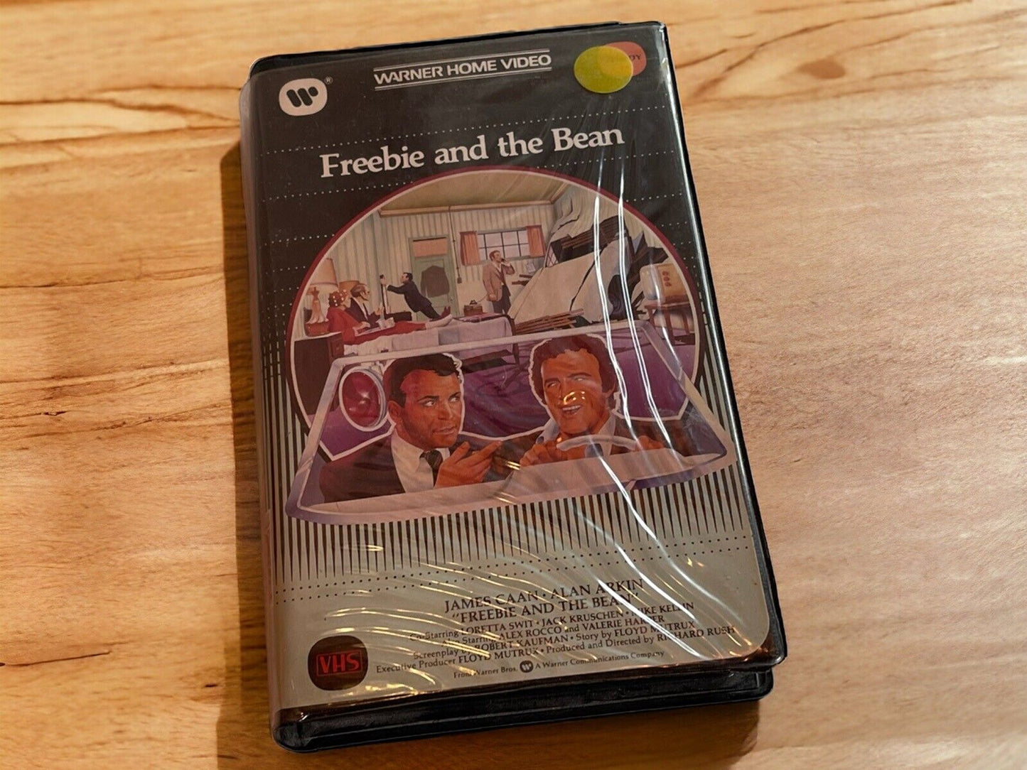 Freebie And The Bean VHS Tape Clamshell Original Warner Home Video
