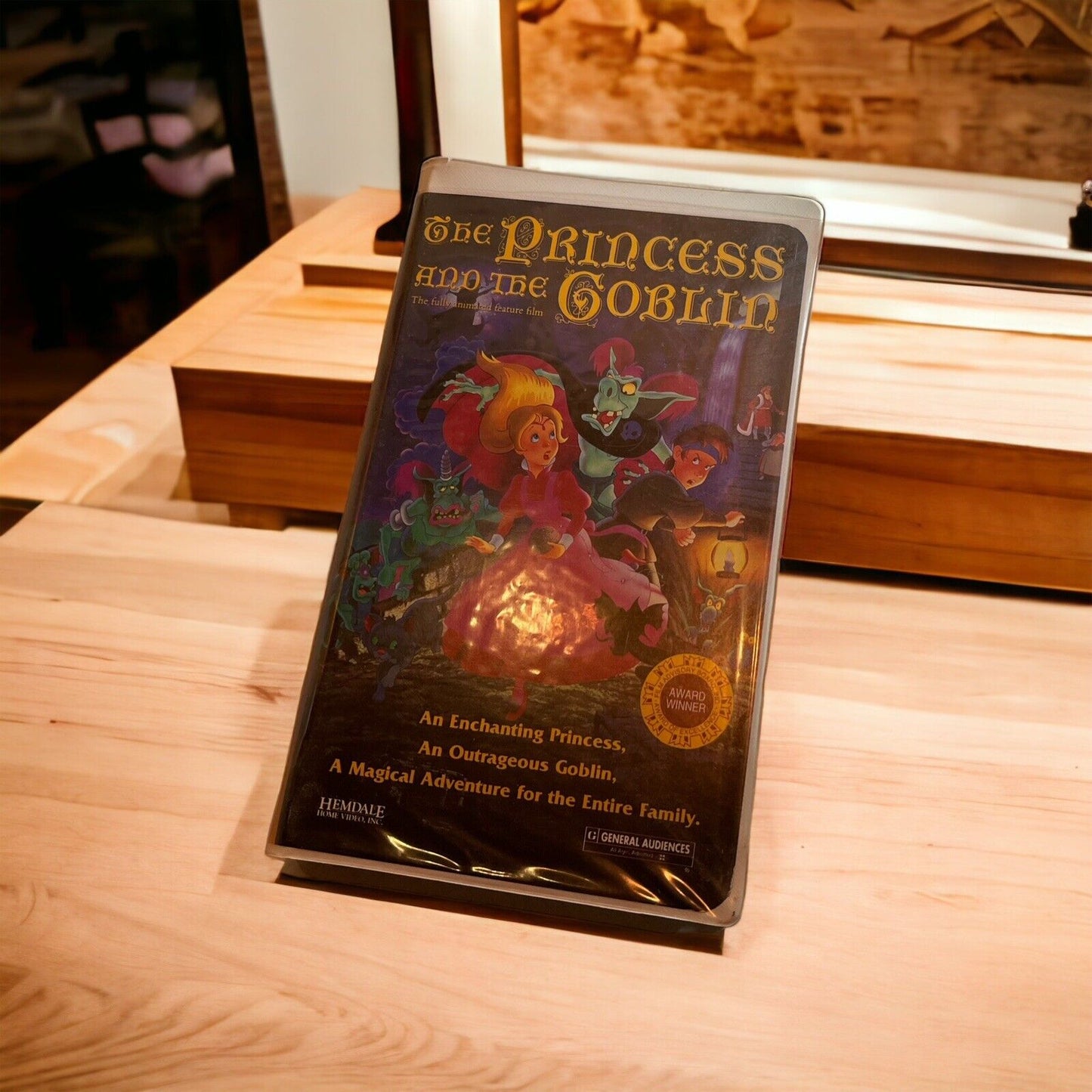 The Princess and the Goblin (VHS, 1994) Hemdale Home Videos