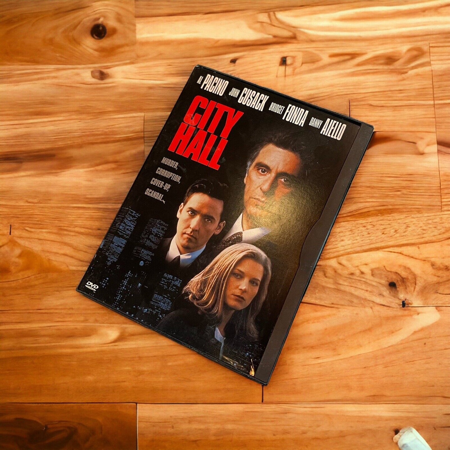 City Hall DVD 1999 Warner Bros Al Pacino John Cusack Bridget Fonda￼