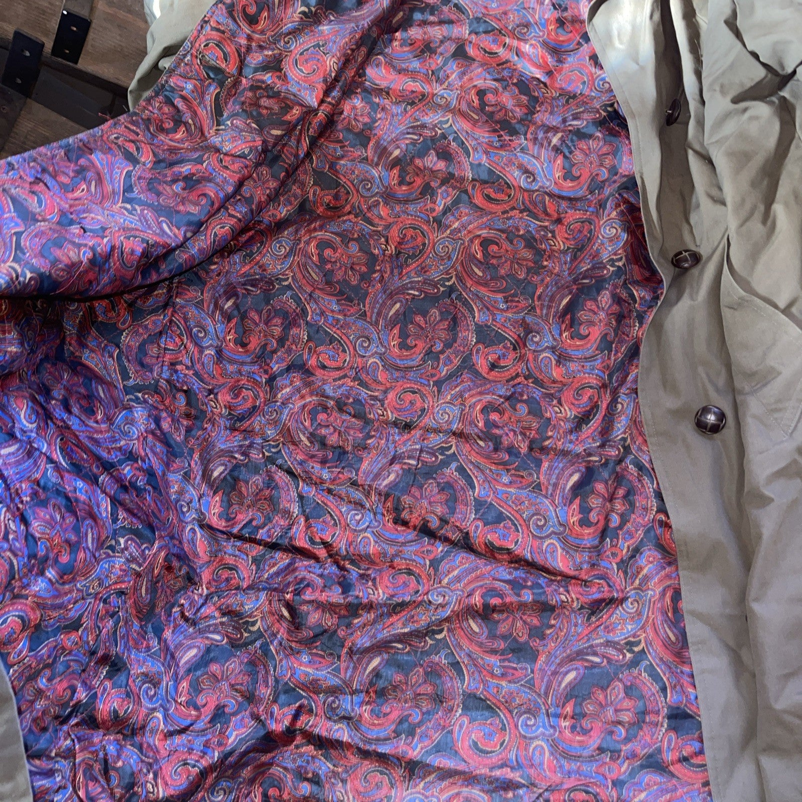 Vintage Saxton Hall Trench Coat 