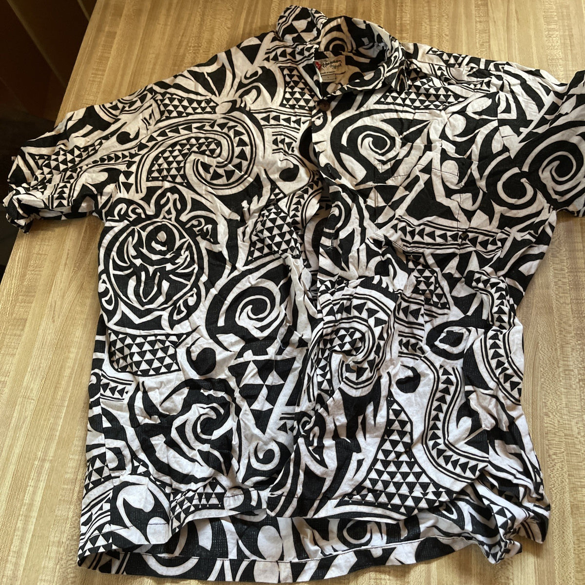 hilo hattie hawaiian shirt large