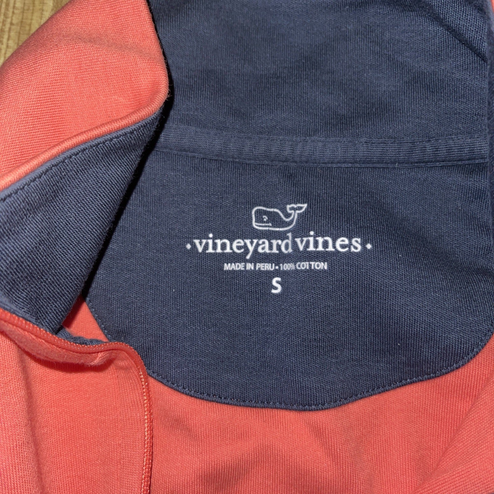 Vineyard Vines Quarter Zip Small 