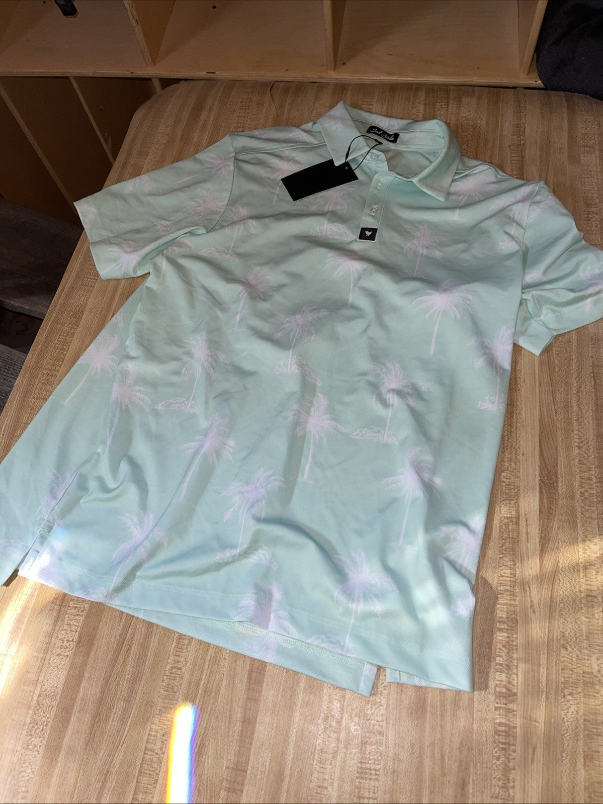 Bad Birdie Polo Large NWT 