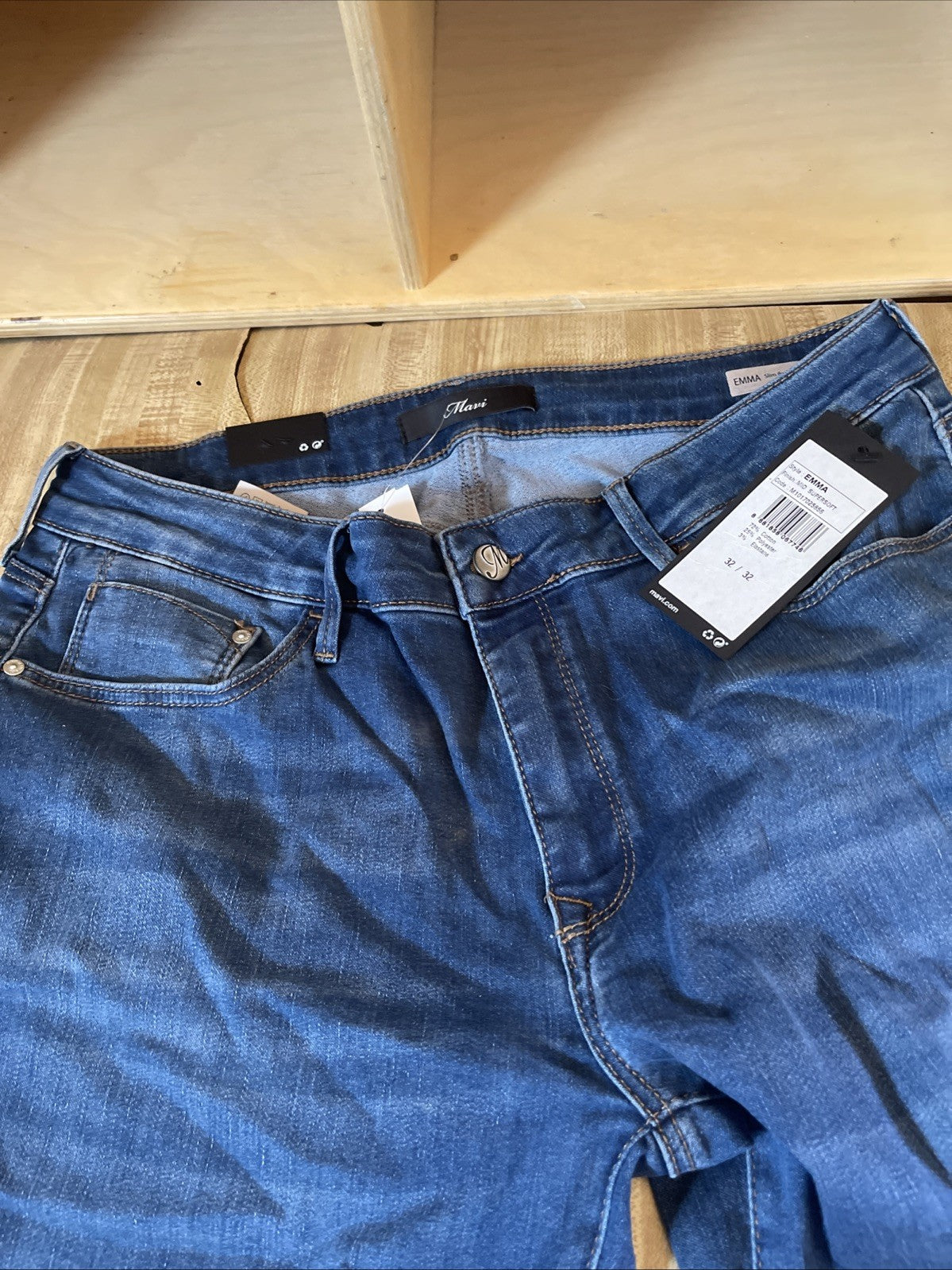 Mavi Emma Slim Boyfriend Jeans 32x32 NWT