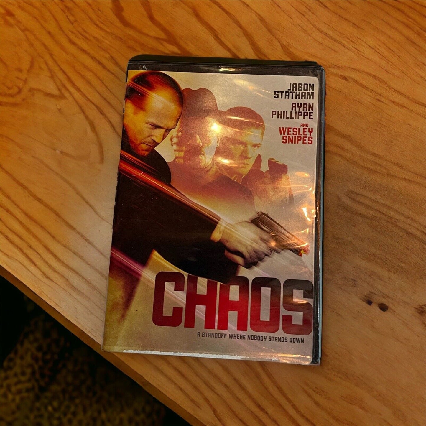 CHAOS- DVD  Jason Statham- Ryan Phillippe- Wesley Snipes 2005 Lionsgate