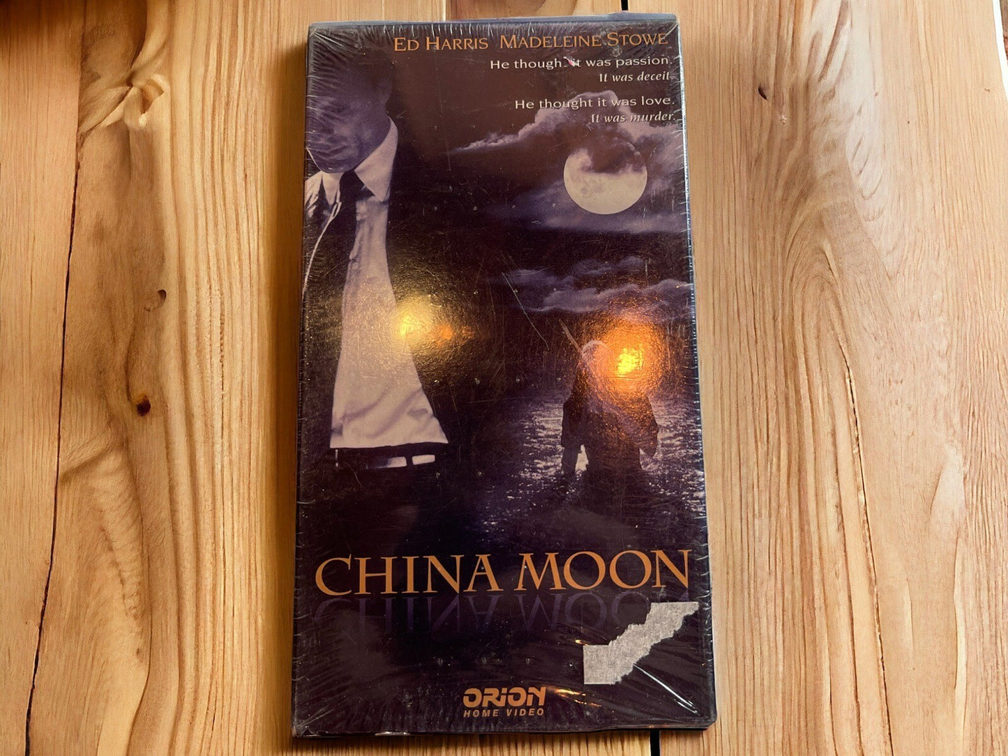China Moon VHS - Crime Drama Mystery - Ed Harris - Madeleine Stowe
