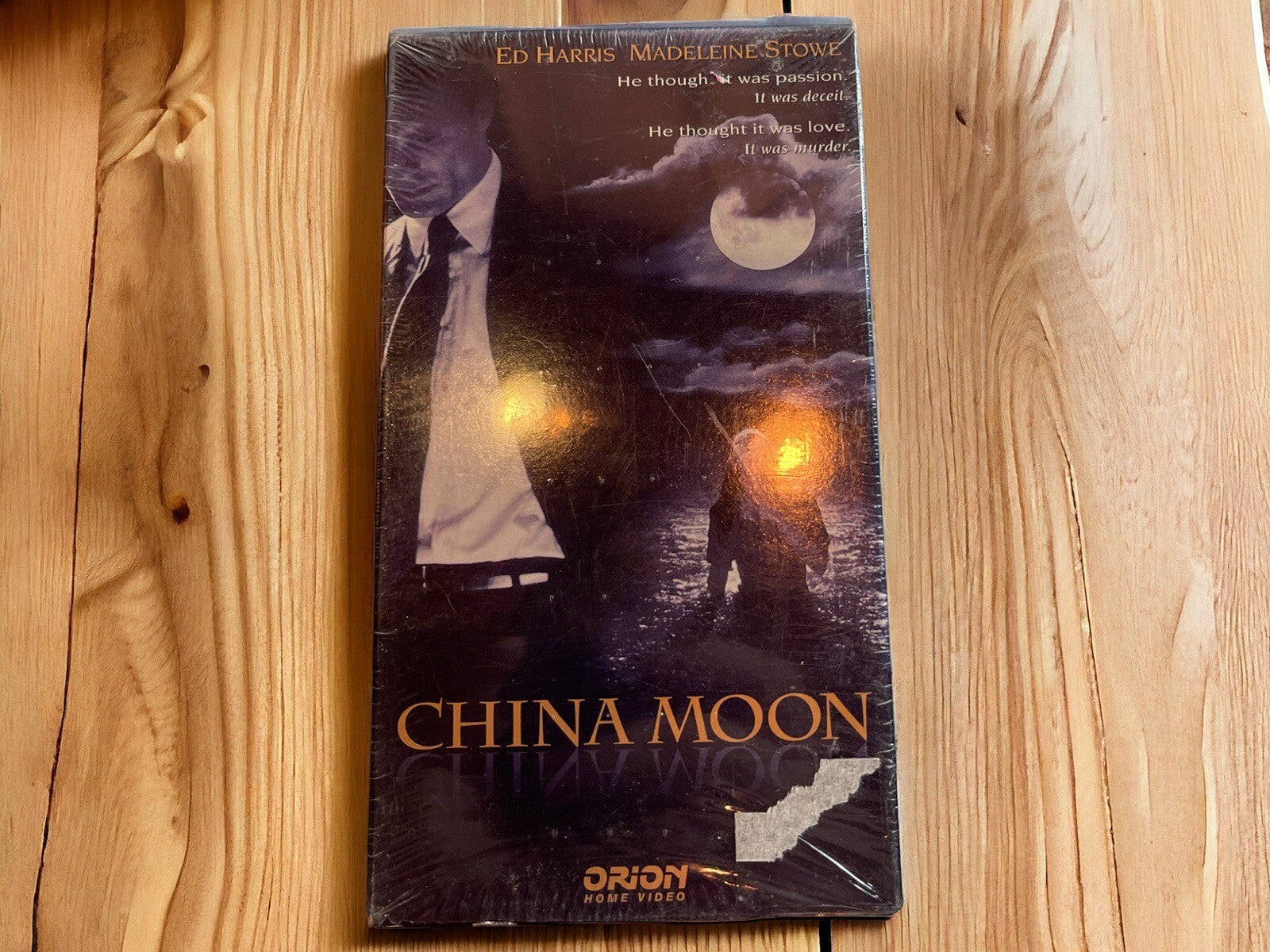 China Moon VHS - Crime Drama Mystery - Ed Harris - Madeleine Stowe
