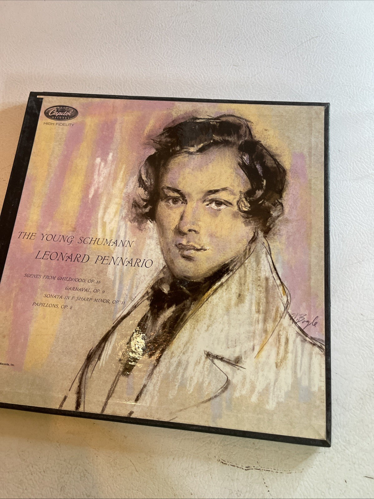 Leonard Pennario The Young Schumann Vinyl Set