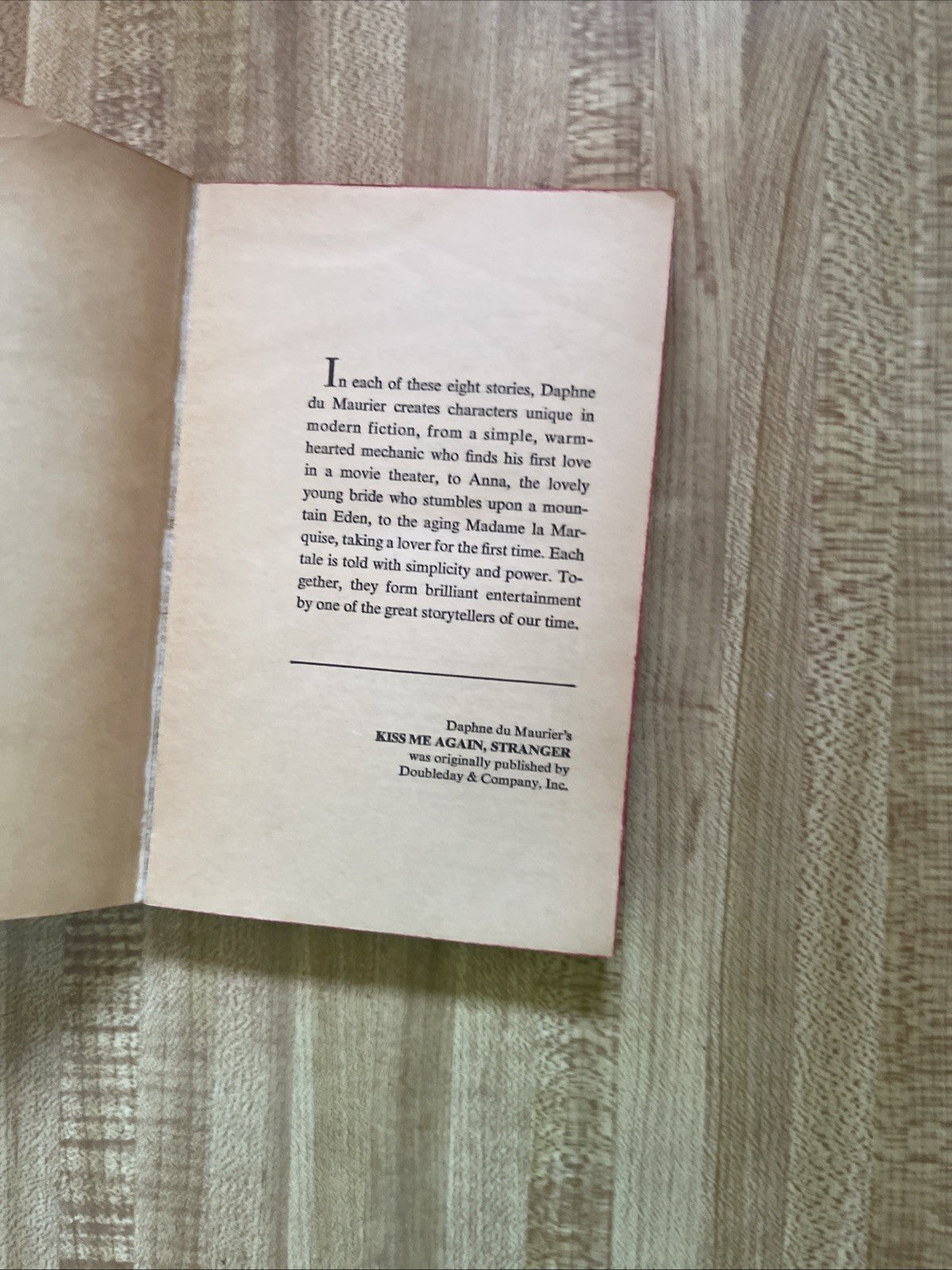 Kiss Me Again, Stranger Paperback 