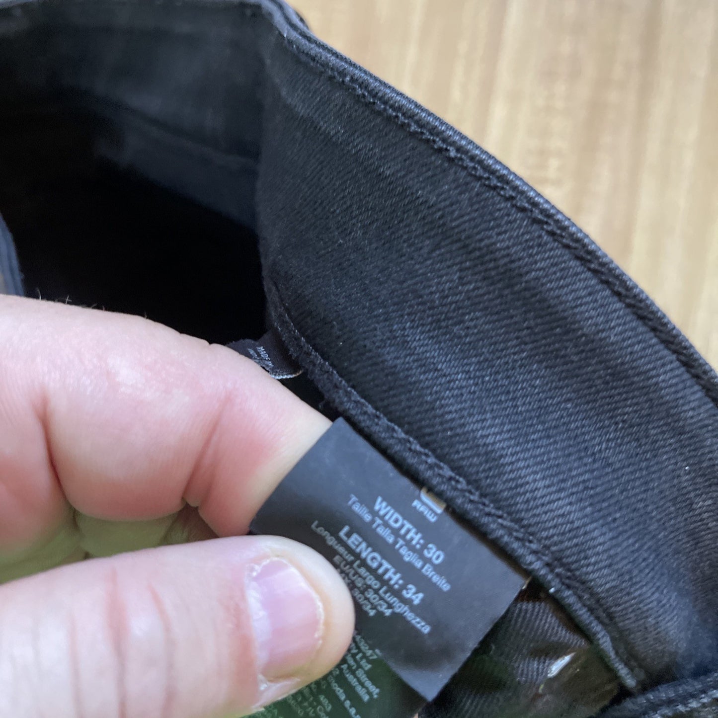 G Star Raw Citishield 3D Slim Tapered Jeans 30/32 Tag Says 30/34