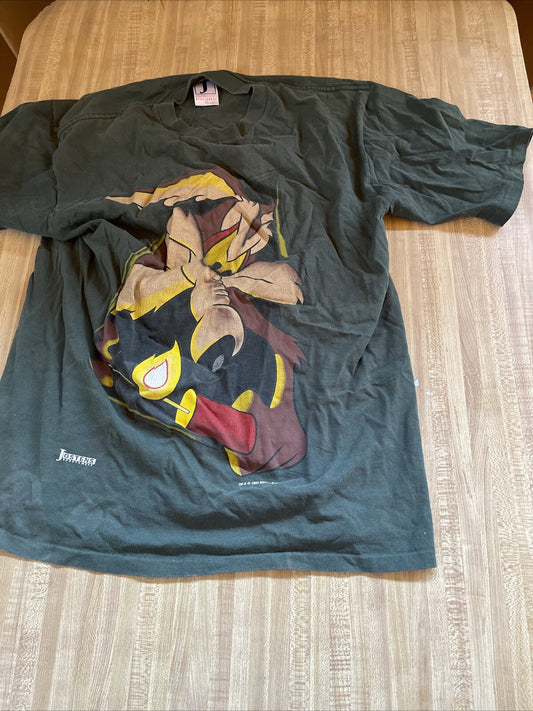 Vintage Double Sided Wile E Coyote T Shirt Large