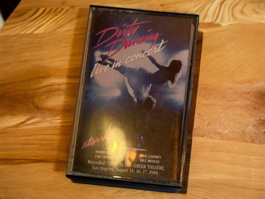 DIRTY DANCING LIVE IN CONCERT ORIGINAL 1988 RCA AUDIO CASSETTE ALBUM