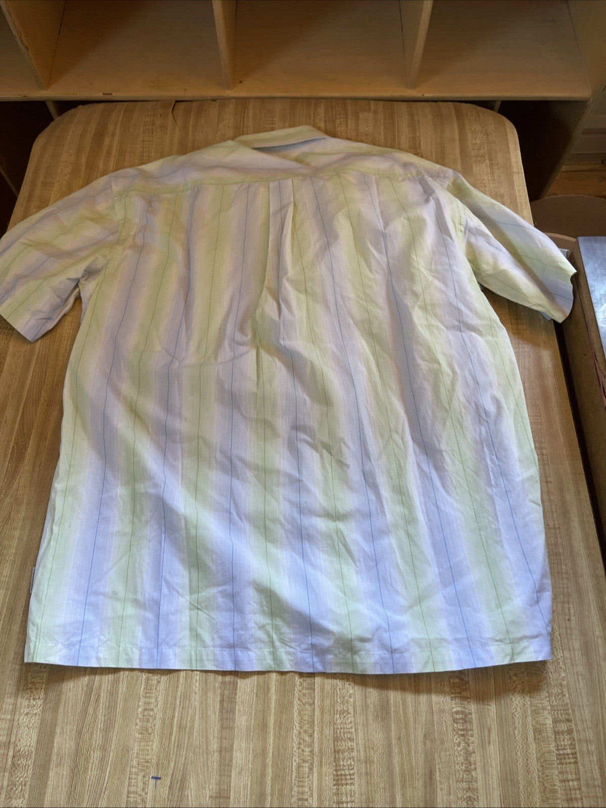 Emilio Valentino Combed Cotton Shirt Large 