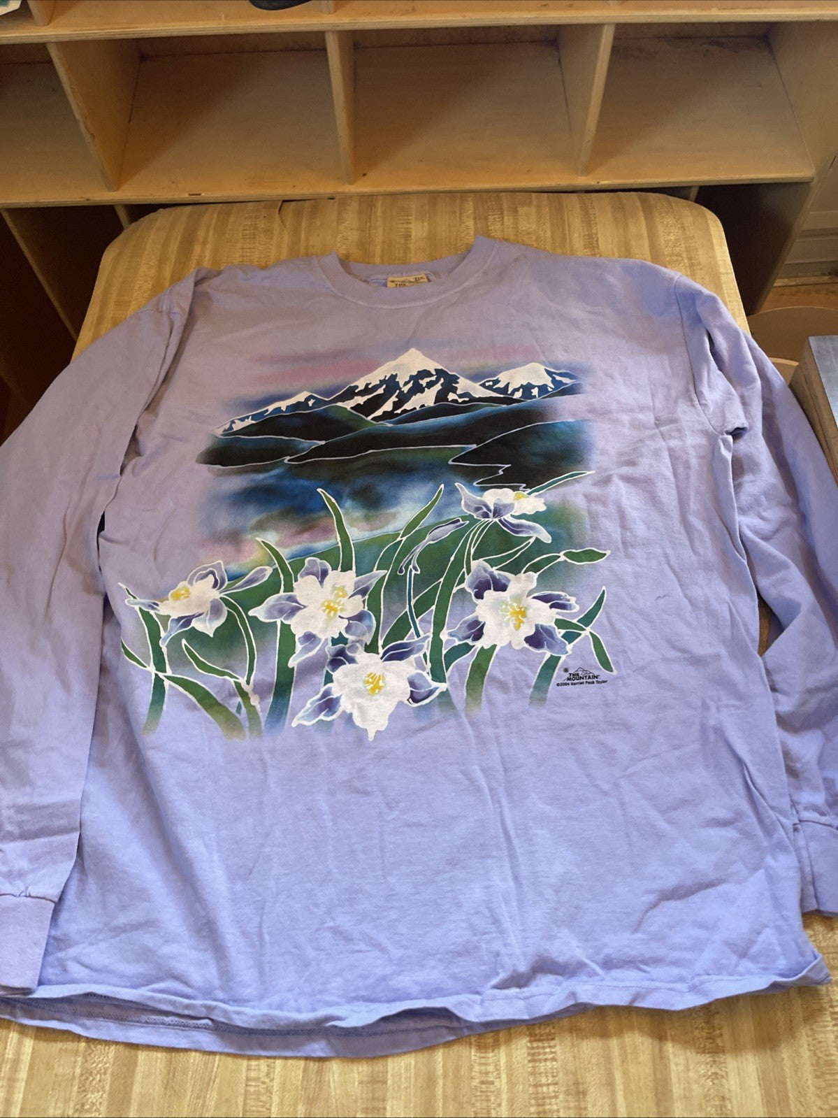 Vintage The Mountain Long Sleeve T Shirt XXXL