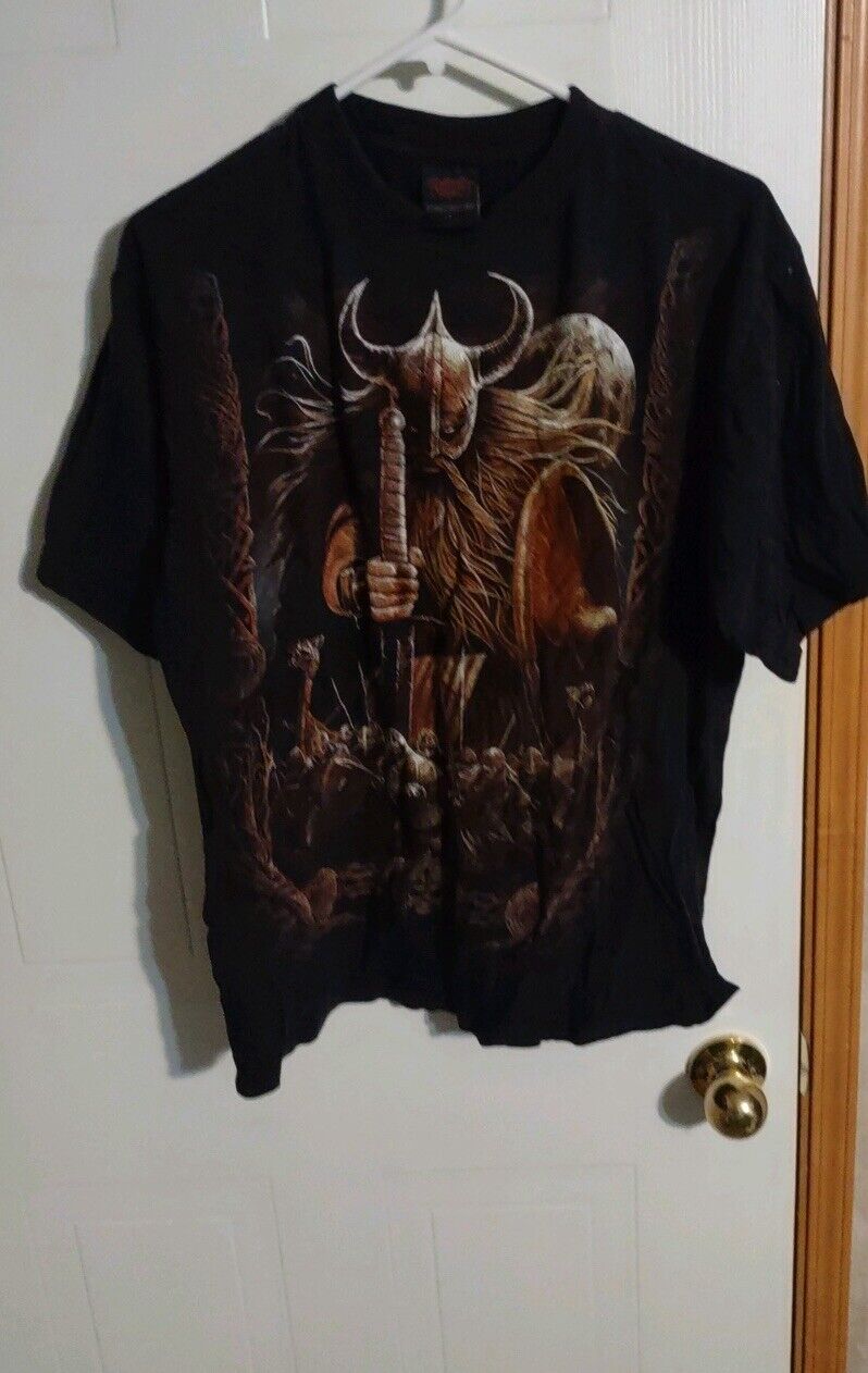 Spiral Graphic T Shirt Large 