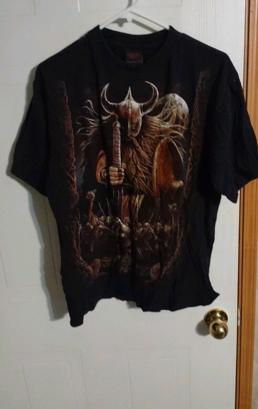 Spiral Graphic T Shirt Large 