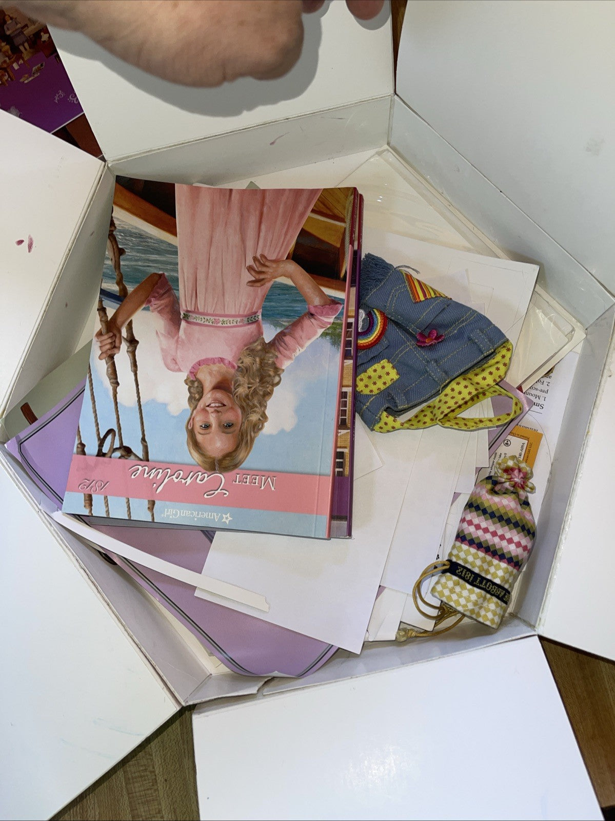 American Girl Rebecca Pop Up Play Scenes & Paper Dolls 