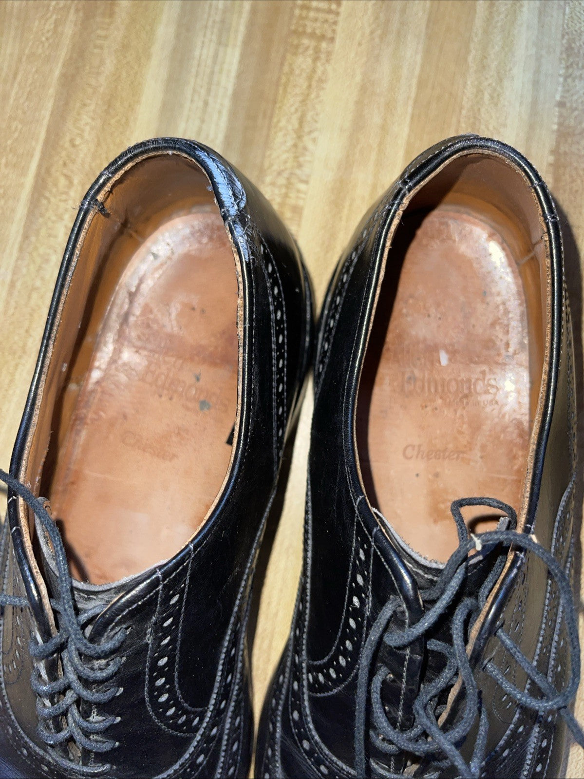 allen edmonds chester shoes 8 E