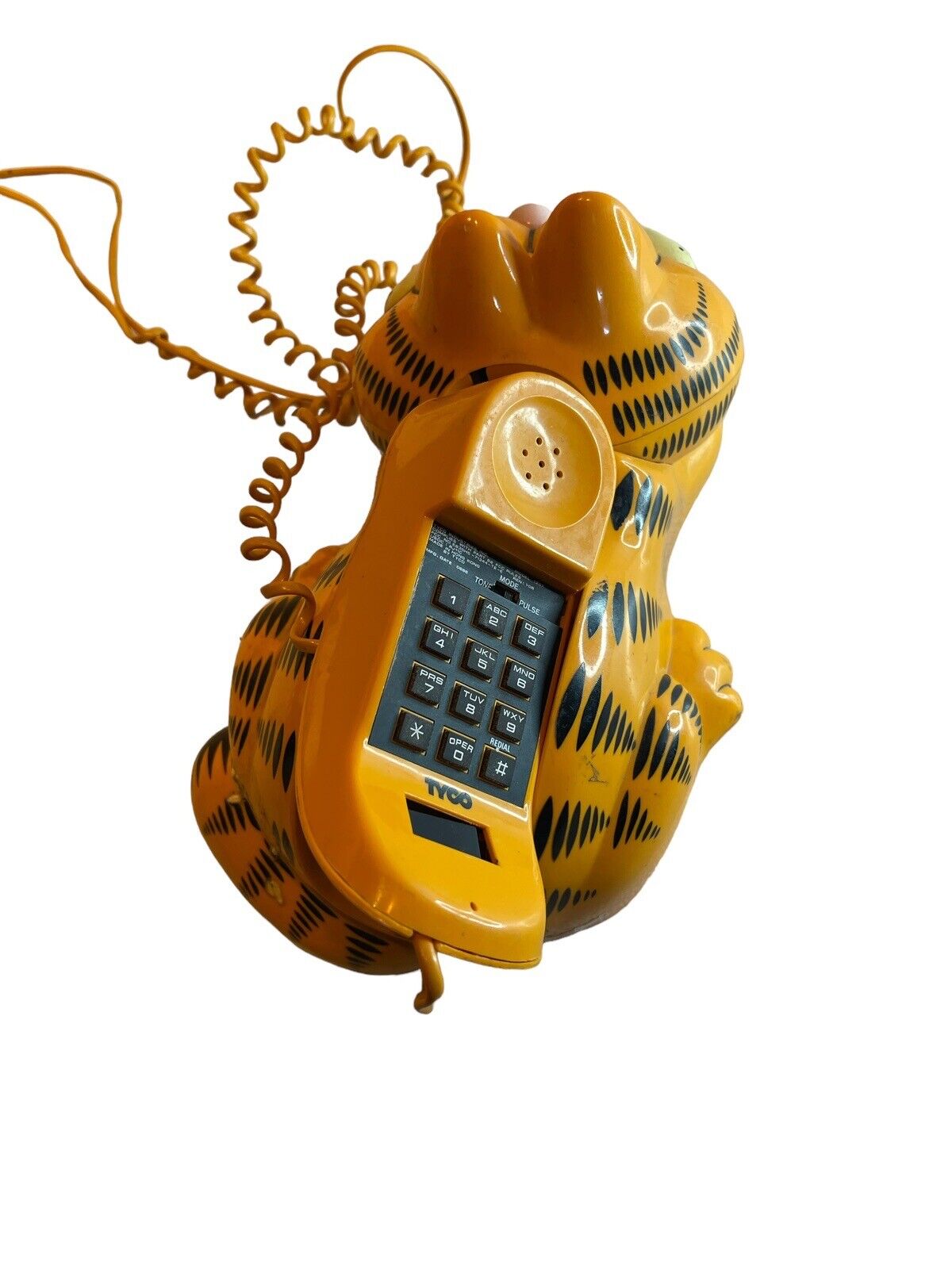 Vintage Tyco 1980s Garfield The Cat Phone