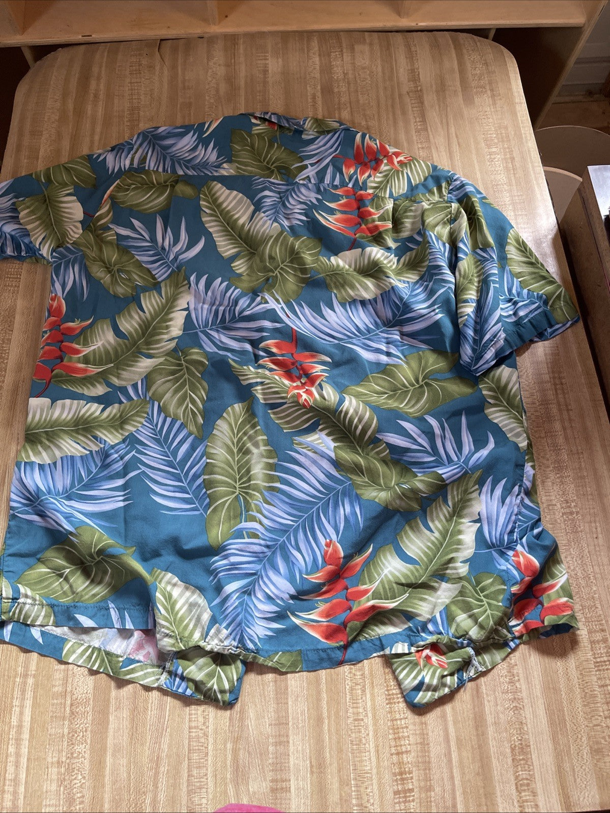 Vintage Bishop St Apparel Hawaiian Shirt Medium 