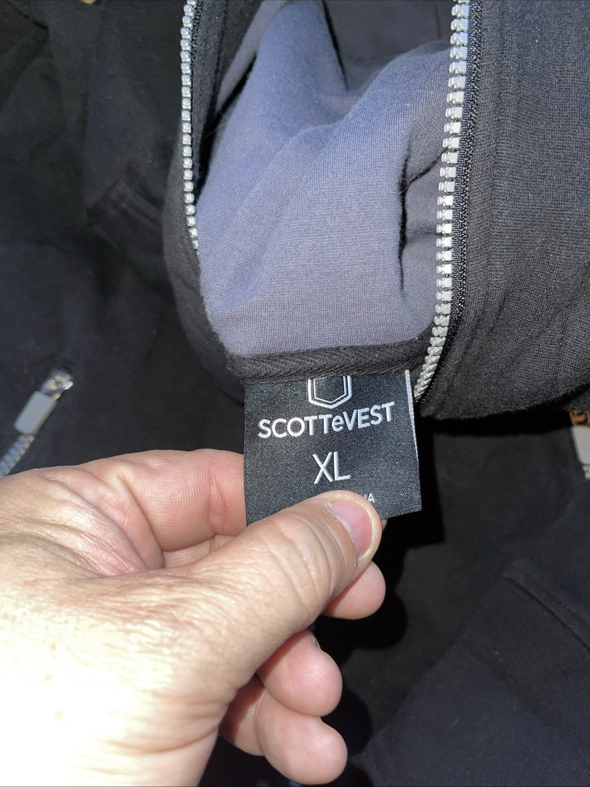 Scottevest Tec Full Zip Jacket With Hoodie XL