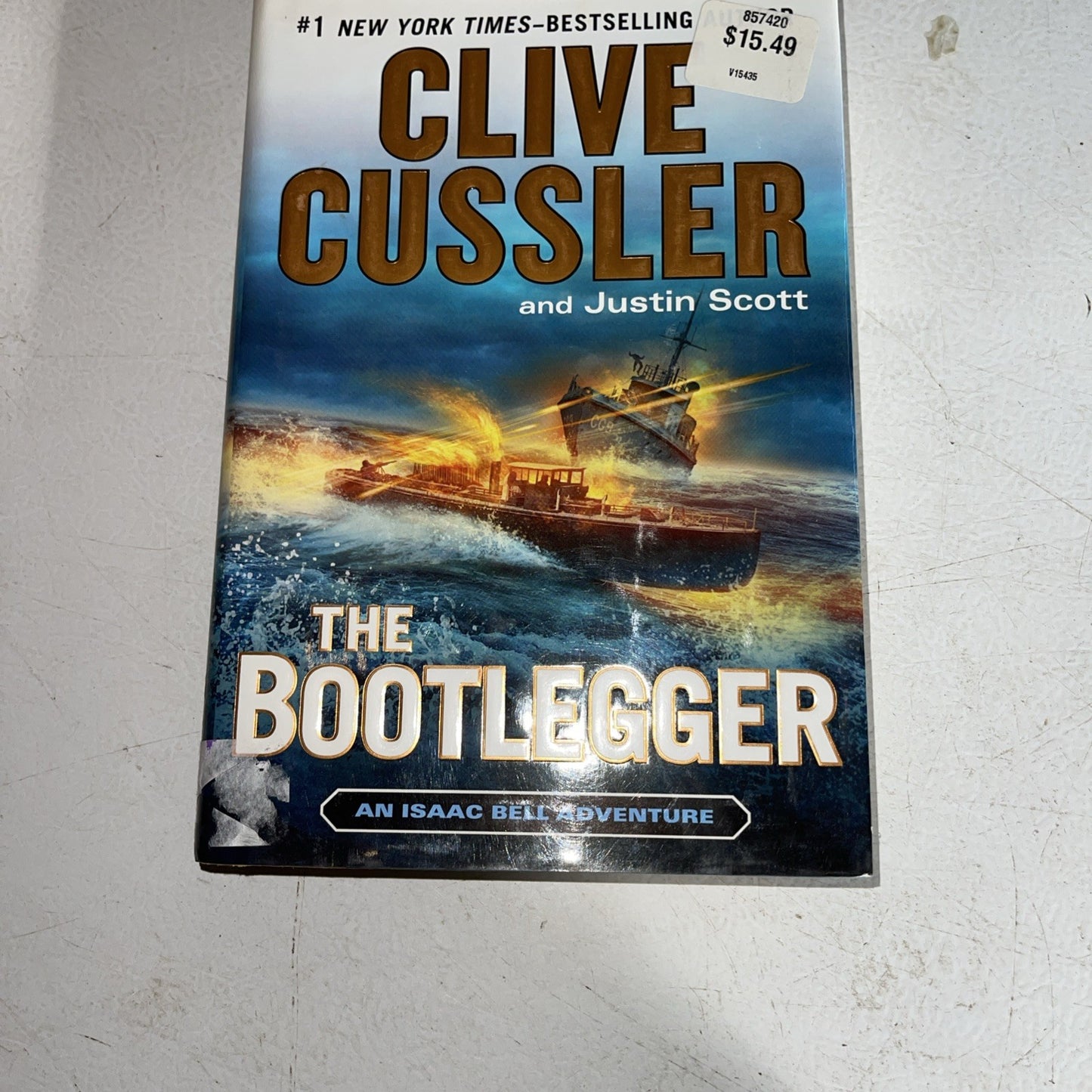 Bootlegger by Justin Scott and Clive Cussler (2014, Hardcover)