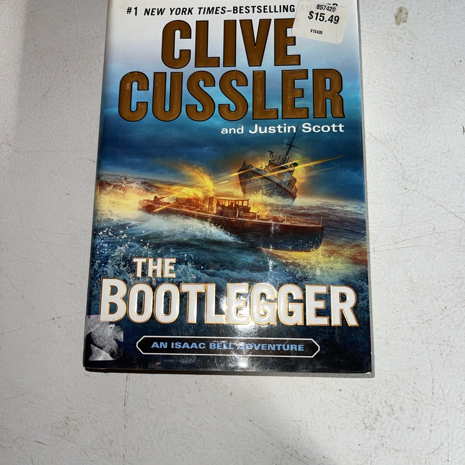 Bootlegger by Justin Scott and Clive Cussler (2014, Hardcover)