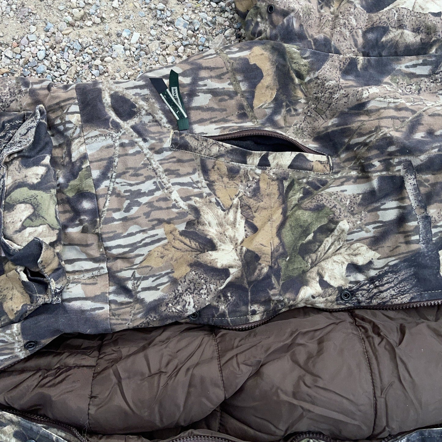Remington Woodland Camo Coveralls XL