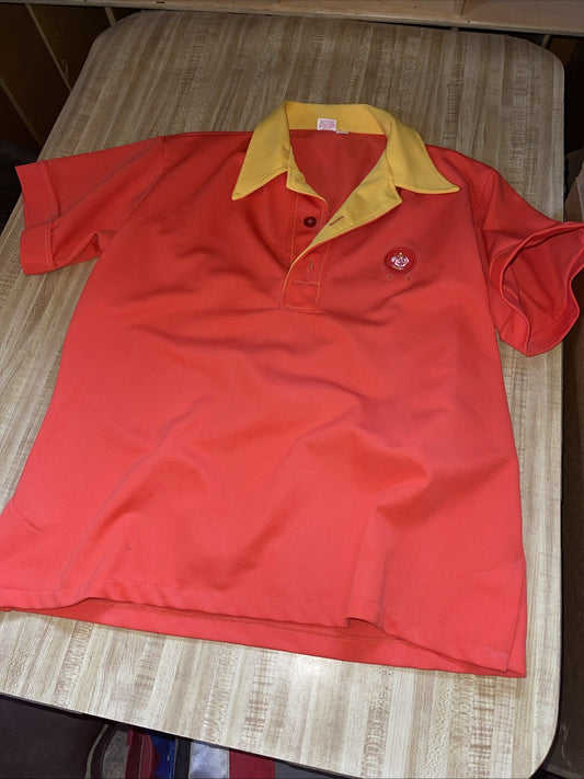 Vintage Jack In The Box Employee Shirt Large 