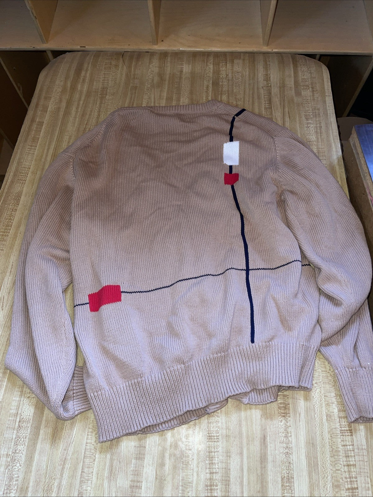 Vintage Izod Club Cardigan Large 