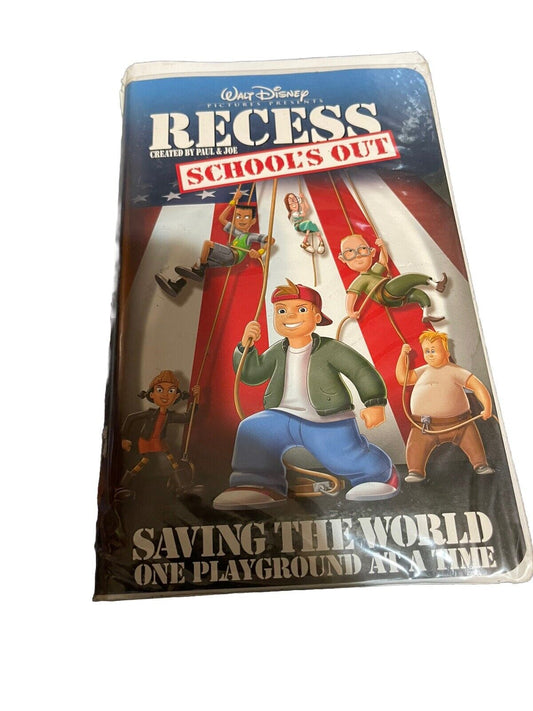 RECESS School’s Out Movie VHS 2001 Walt Disney Adventure