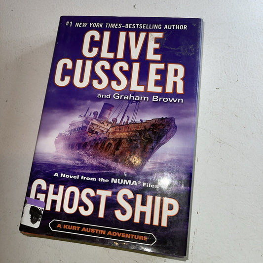 Ghost Ship by Clive Cussler and Graham Brown (2014, Hardcover)