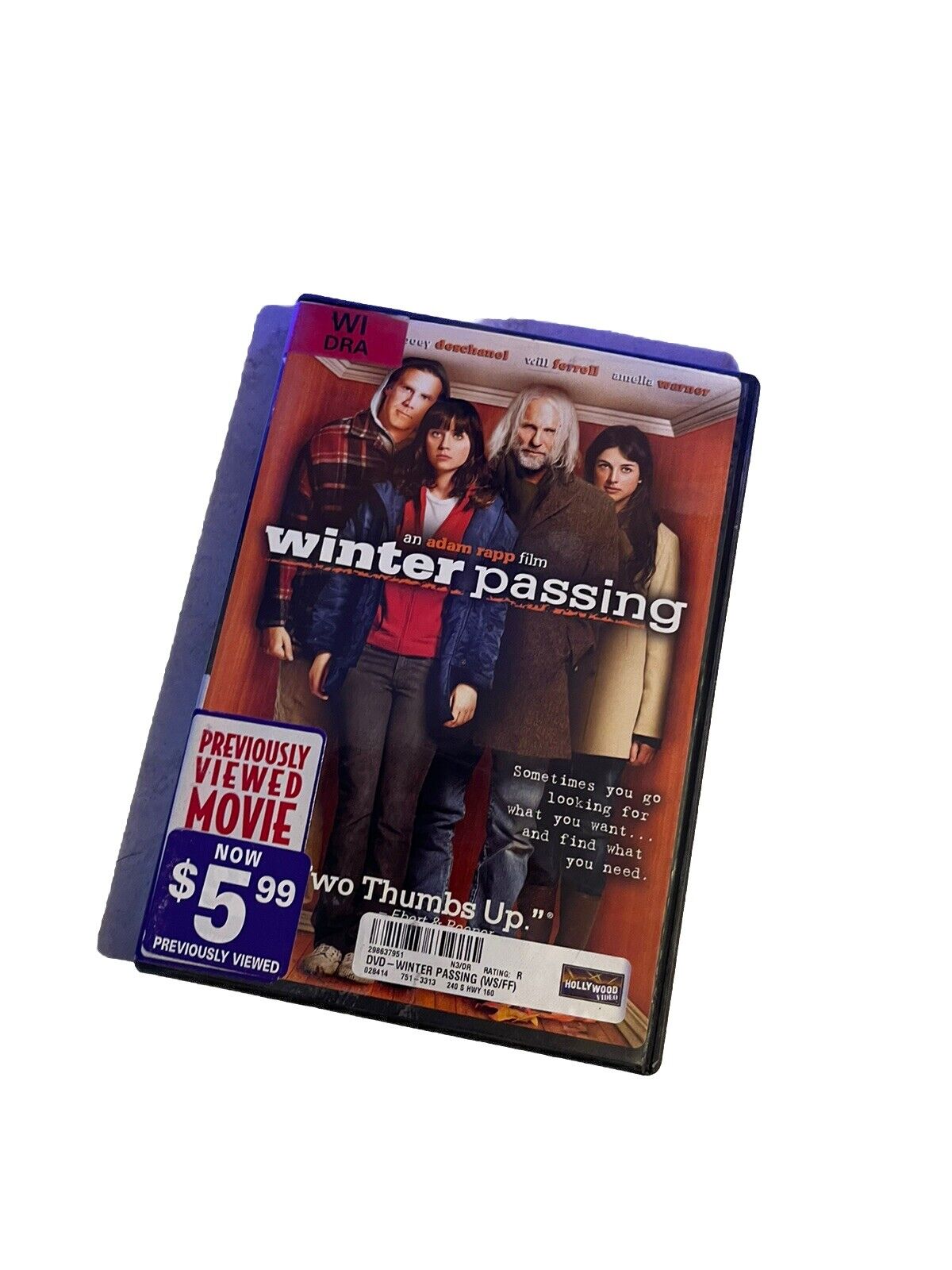 Winter Passing (DVD, 2006) Full Frame Widescreen Ed Harris All Star Cast