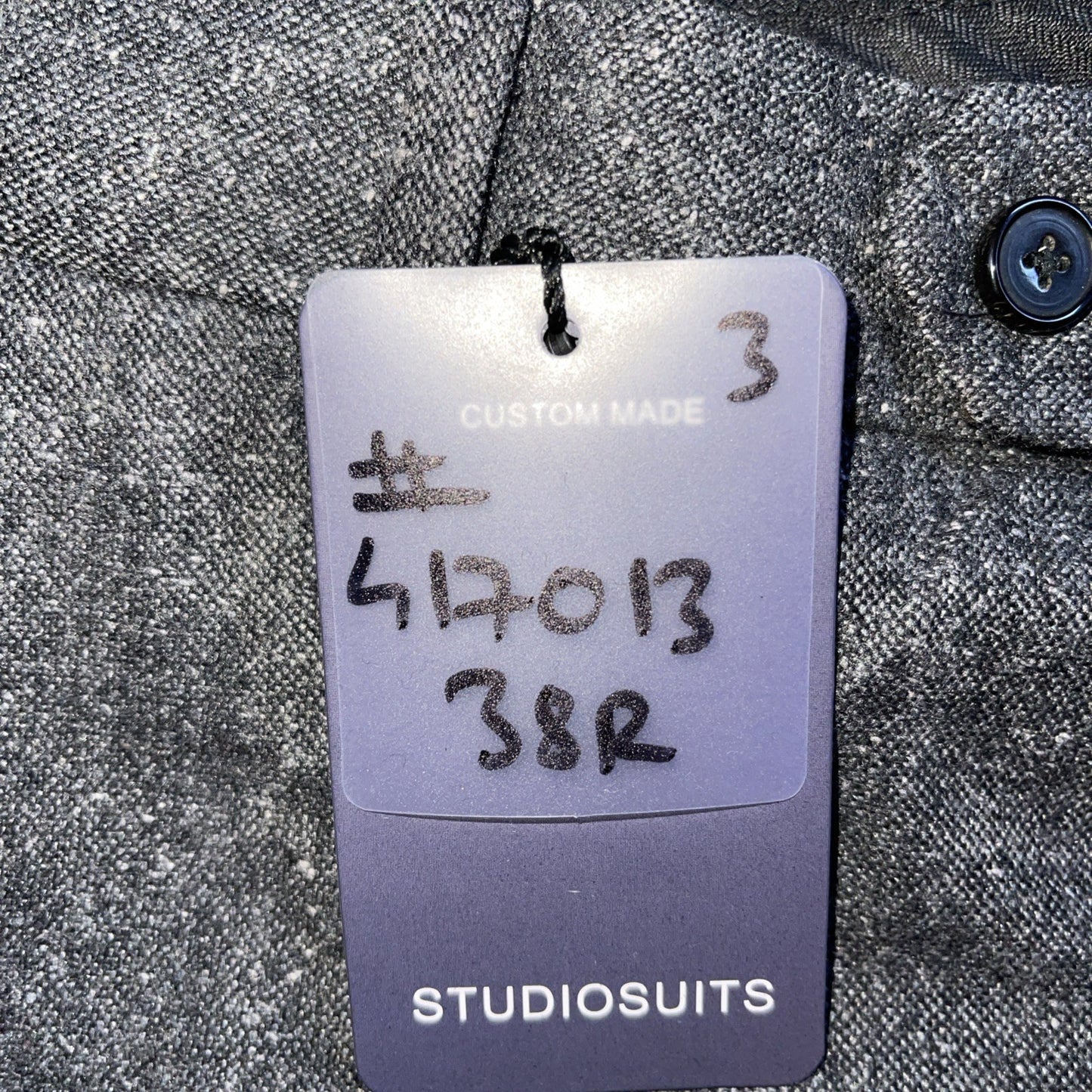 Studio Suits Men’s Suit Blazer 46S Pants 38/30 NWT