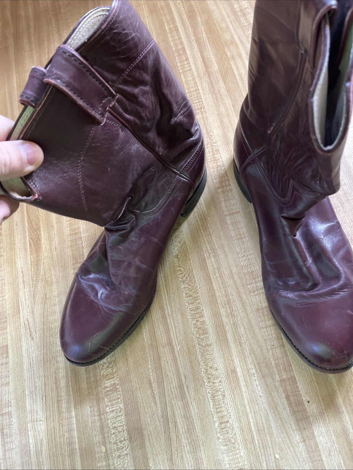 Justin Cowboy Boots 10.5 D