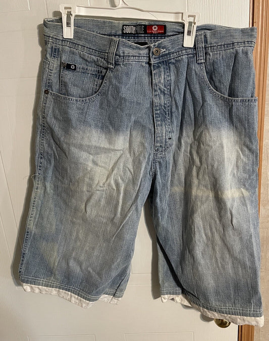Southpole Jorts 38 Y2K Skater Hiphop Streetwear