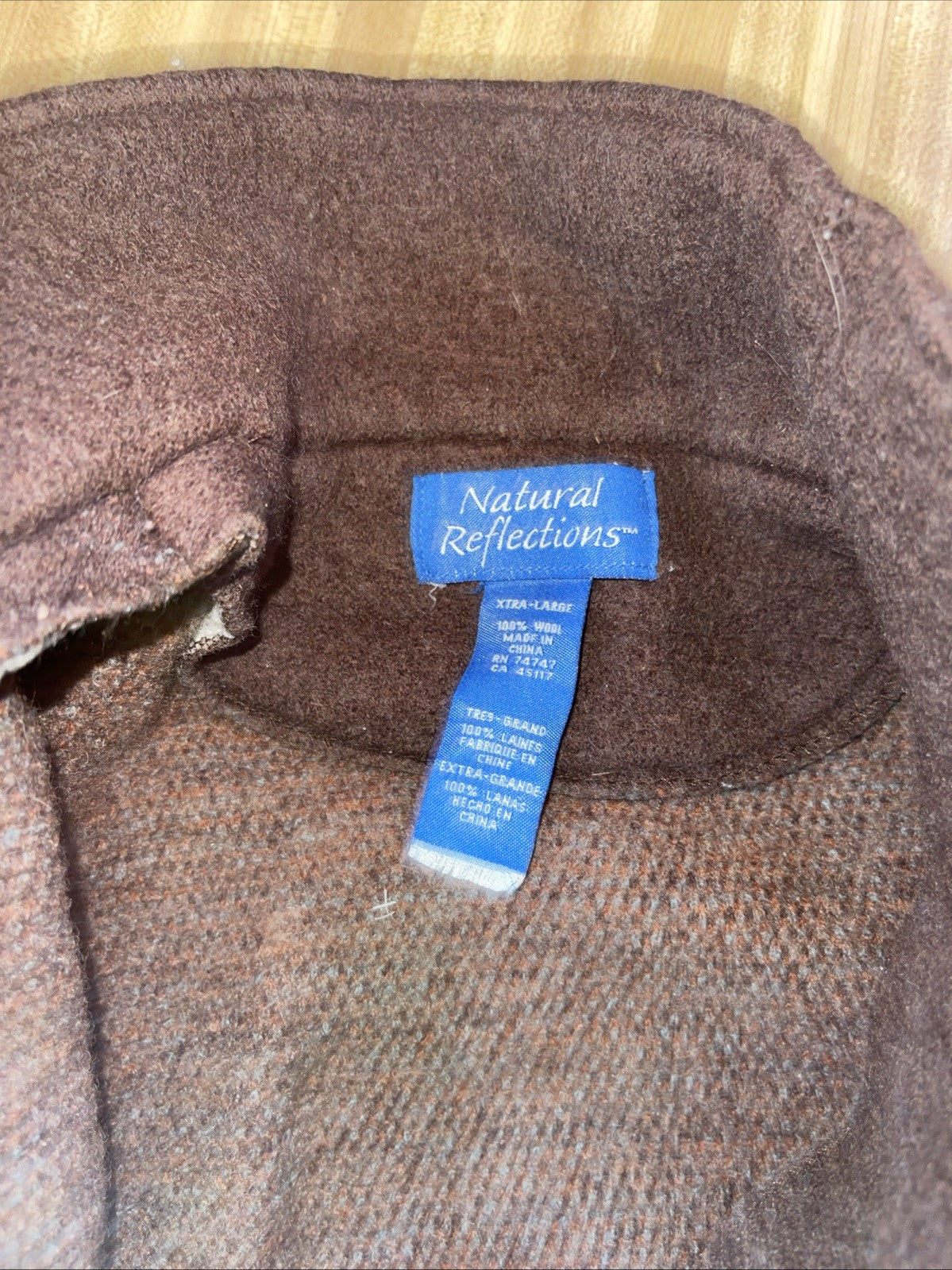 Natural Reflections Aztec Southwest Wool Jacket XL
