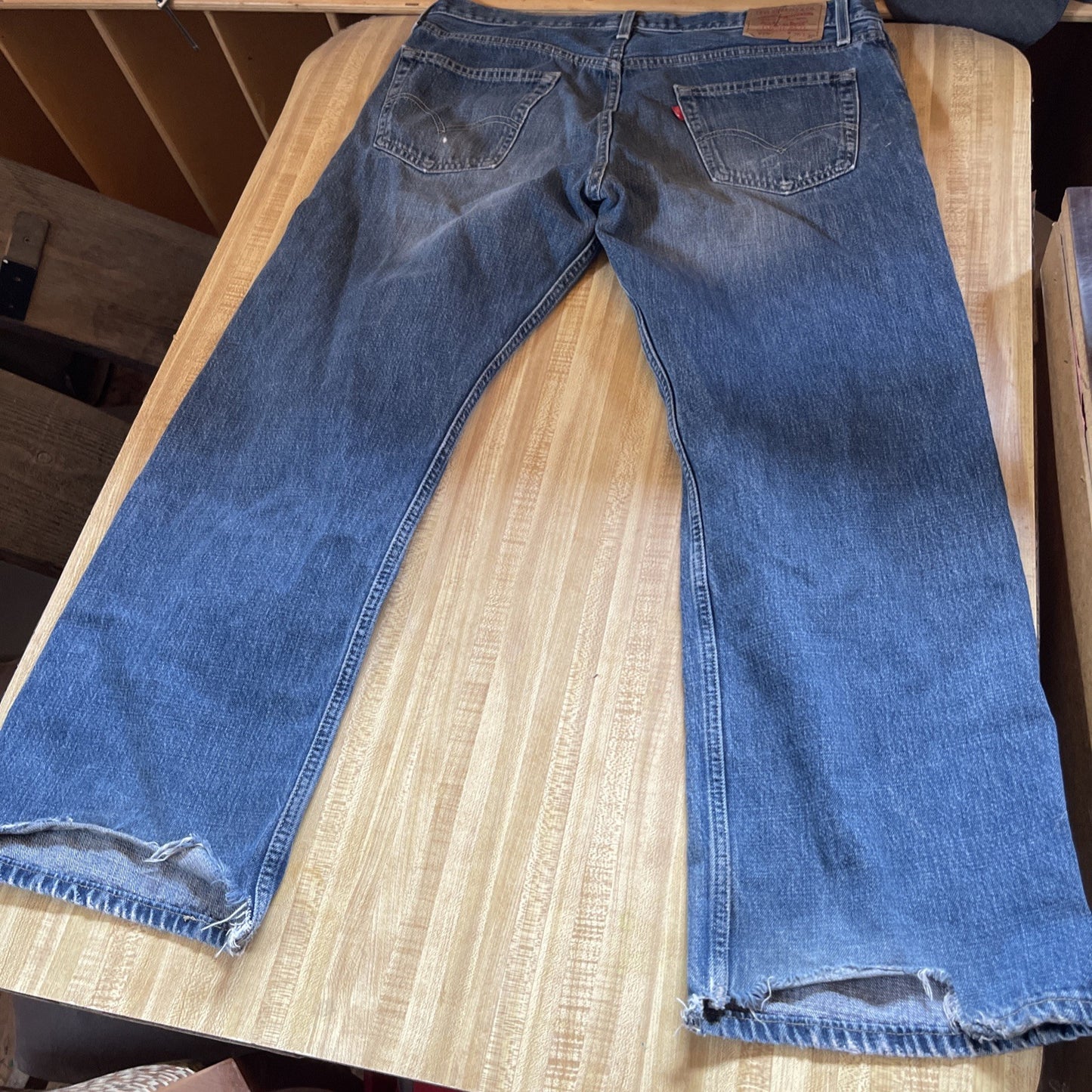 levis 529 low rise straight 36/30