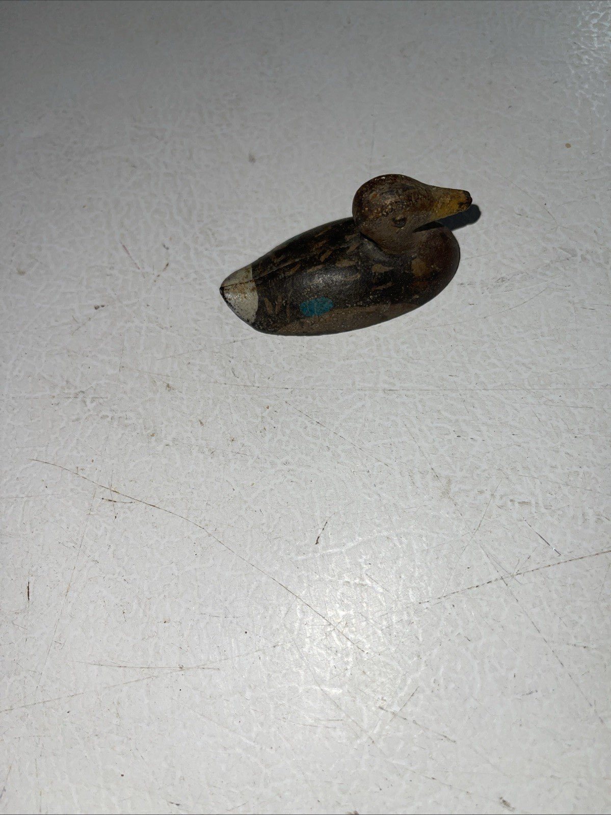 Vintage Duck Paperweight Heavy 