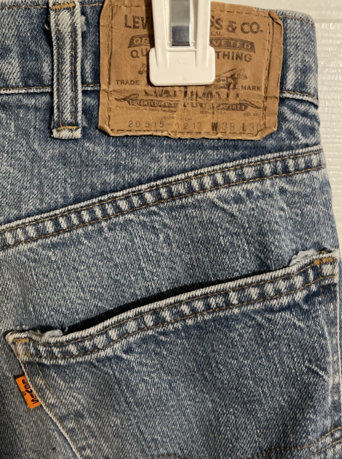 Vintage Levi’s Orange Tab Jeans 38x30