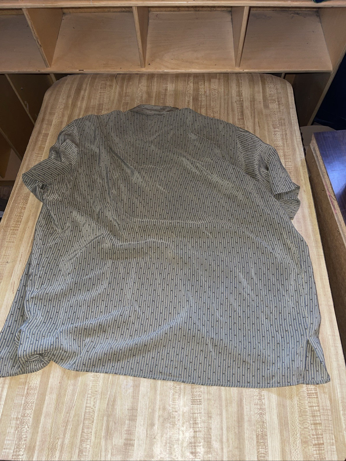 Gran Sasso Italy Silk Button Up