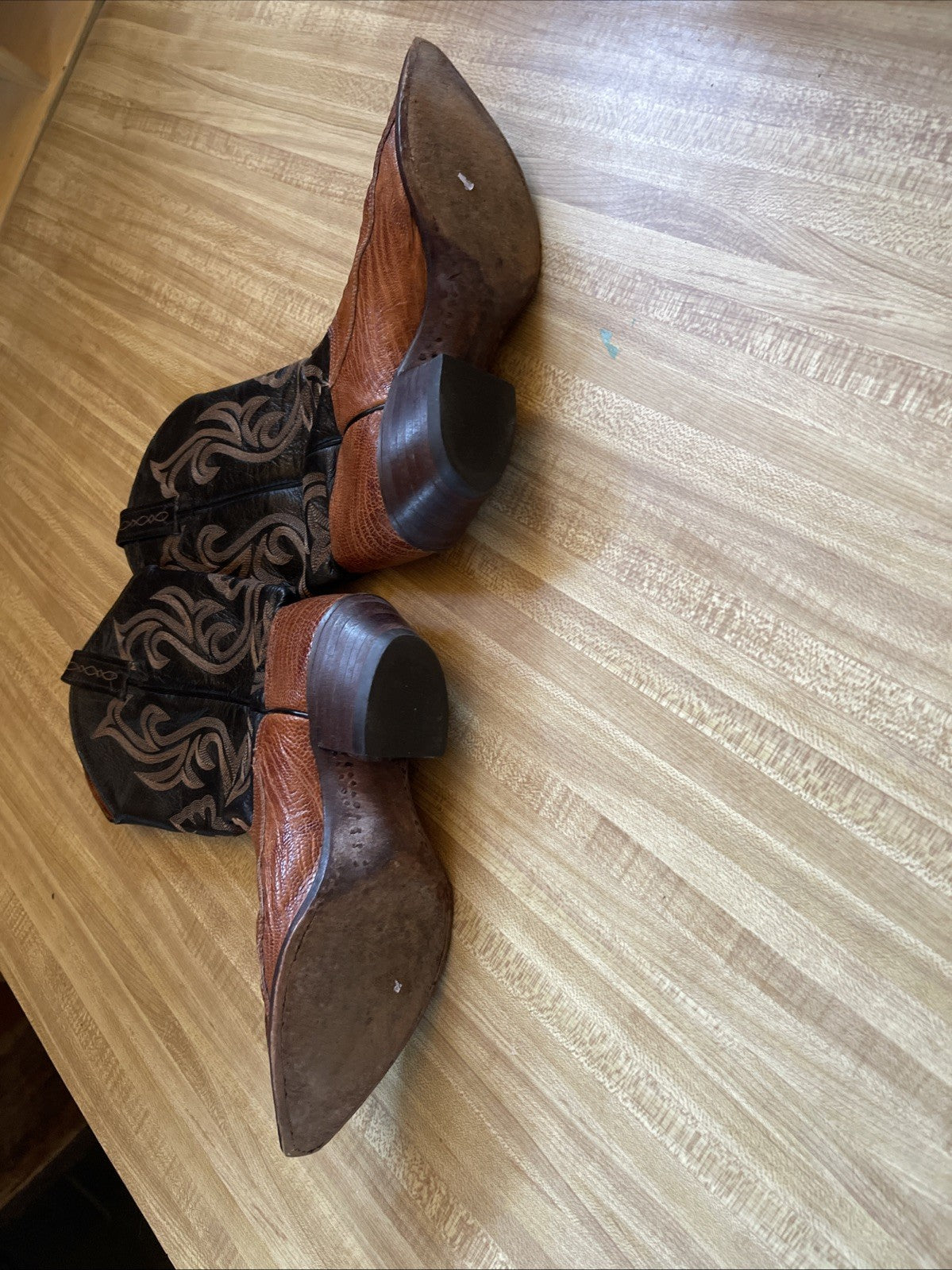 J. Chisholm Cowboy Boots 7 M 