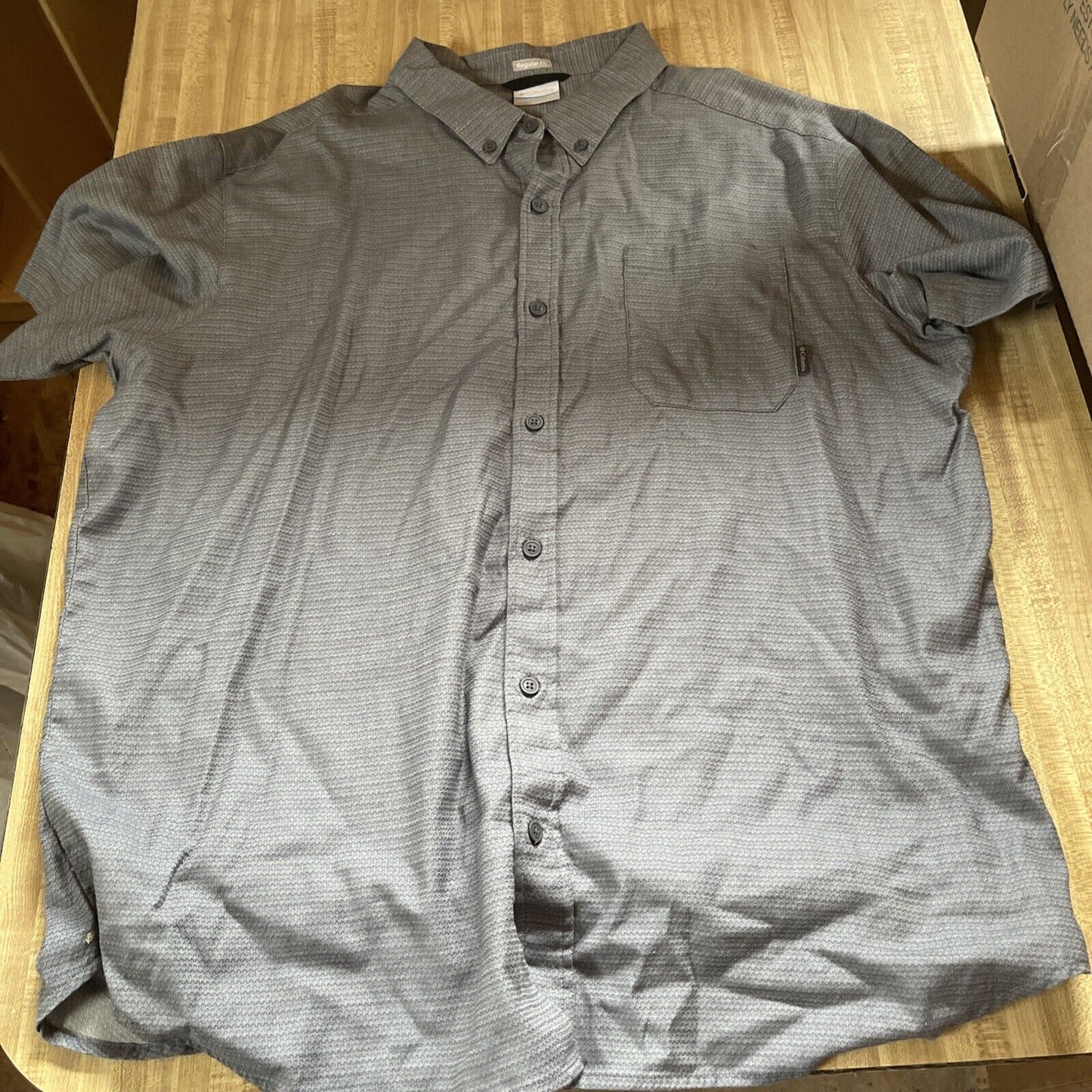 Columbia Short Sleeve Button Down XXL 