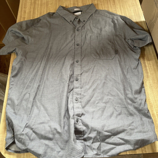 Columbia Short Sleeve Button Down XXL 